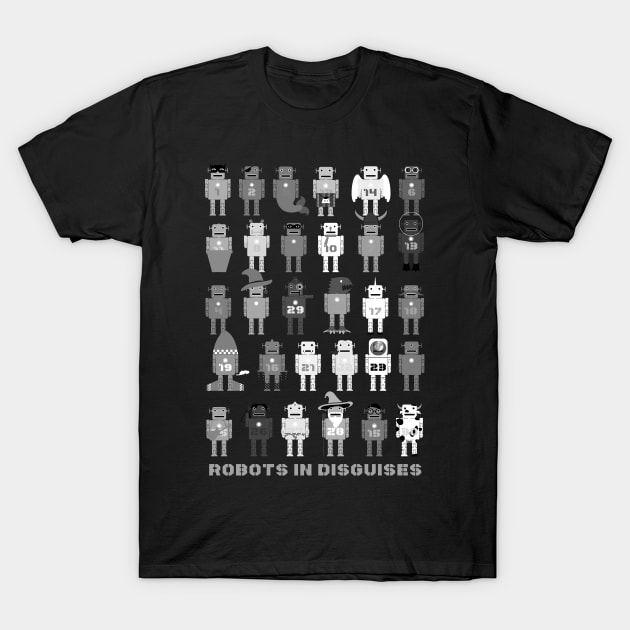 Robots in Disguises T-Shirt by MichaelaGrove